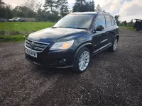 Used VW Tiguan R-line 138 HP (101 kW) 2009 Black SUV