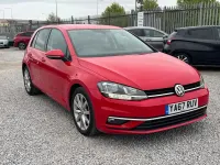 Used VW Golf VII GT 115 HP (84 kW) 2018 Red Hatchback