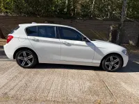 Used BMW 116 Sport Line 136 HP (100 kW) 2012 White Hatchback