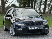 Used Skoda Octavia vRS 2013 Black Estate
