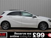 Used Mercedes A200 Sport Edition 134 HP (98 kW) 2018 White Hatchback