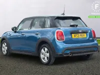Used Mini Cooper Comfort 136 HP (100 kW) 2021 Blue Hatchback