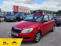 Used Skoda Fabia 2010 Red