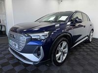 Used Audi Q4 e-tron S-Line 150 kW (204 HP) 2021 Blue SUV