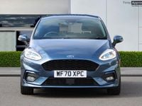 Begagnad Ford Fiesta ST-Line 2020 Blå Halvkombi