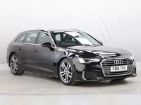 Used Audi A6 S-Line 204 HP (150 kW) 2019 Black Estate