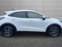Used Ford Puma Titanium 125 HP (91 kW) 2021 Frozen white SUV