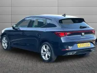 Used Seat Leon FR 128 HP (94 kW) 2022 Asphalt blue Hatchback