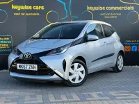Used Toyota Aygo X-play 69 HP (50 kW) 2017 Silver Hatchback