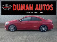 Used Mercedes CLA200 AMG line 136 HP (100 kW) 2016 Red Coupe