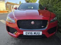 Used Jaguar F-Pace S 300 HP (220 kW) 2016 Red SUV