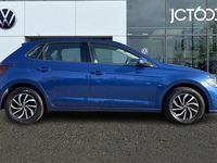 Used VW Polo Life 94 HP (69 kW) 2023 Blue Hatchback