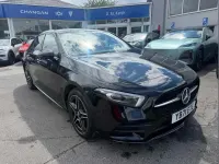 Used Mercedes A250 AMG Line Premium Plus 214 HP (157 kW) 2021 Black Sedan