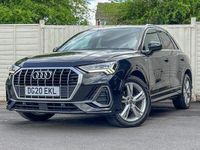 Second-hand Audi Q3 S-Line 150 CP (110 kW) 2020 Negru SUV
