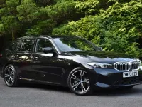 Used BMW 330e M Sport 292 HP (214 kW) 2023 Black Estate