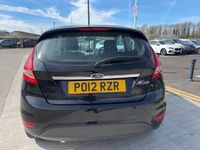 Used Ford Fiesta Zetec 2012 Black Hatchback
