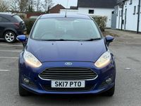 Used Ford Fiesta Zetec 2017 Blue Hatchback
