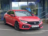 Used Honda Civic SR 126 HP (92 kW) 2020 Red Hatchback