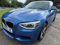 Used BMW 118 M Sport 170 HP (125 kW) 2013 Blue Hatchback