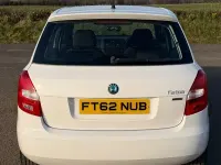 Used Skoda Fabia Elegance 90 HP (66 kW) 2012 White Hatchback