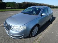 Begagnad VW Passat Highline 2008 Blå Sedan