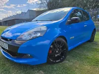 Used Renault Clio 200 HP (147 kW) 2012 Blue Hatchback