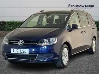 Used VW Sharan SE 150 HP (110 kW) 2022 Blue MPV