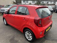 Used Kia Picanto 66 HP (48 kW) 2018 Red Hatchback