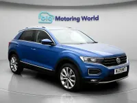 Used VW T-Roc SEL 150 HP (110 kW) 2021 Blue SUV