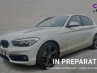 Used BMW 118 Sport Line 136 HP (100 kW) 2018 White Hatchback