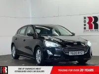 Used Ford Focus Zetec 120 HP (88 kW) 2020 Black Hatchback