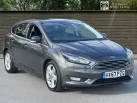Used Ford Focus Titanium 125 HP (91 kW) 2017 Grey Hatchback