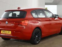 Used BMW 116 Sport Line 116 HP (85 kW) 2016 Red Hatchback