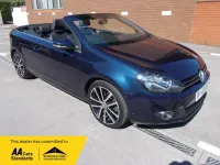 Używany VW Golf Cabriolet GT 160 KM (117 kW) 2015 Niebieski Kabriolet