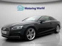 Used Audi A5 S-Line 150 HP (110 kW) 2019 Black Coupe