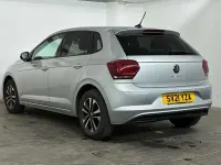 Used VW Polo United 95 HP (69 kW) 2021 Silver Hatchback