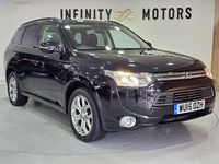 Used Mitsubishi Outlander P-HEV 2015 Black Estate