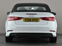 Used Audi A3 Cabriolet S-Line 110 HP (80 kW) 2016 White Cabriolet