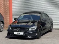 Used Mercedes CLA200 AMG 136 HP (100 kW) 2014 Black Coupe