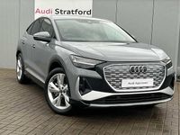 Used Audi Q4 e-tron S-Line 219 kW (299 HP) 2023 Pebble grey, solid SUV