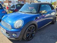 Used Mini Cooper Cabriolet 122 HP (89 kW) 2013 Blue Cabriolet