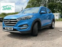 Used Hyundai Tucson SE 141 HP (103 kW) 2017 Blue SUV