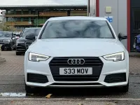 Used Audi A4 Black Edition 150 HP (110 kW) 2017 White Sedan