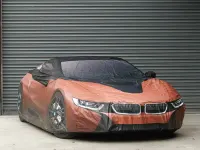 Used BMW i8 Exclusive 374 HP (275 kW) 2019 Orange Cabriolet