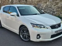Used Lexus CT200h 2013 White Hatchback