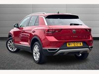 Used VW T-Roc Style 110 HP (80 kW) 2022 Kings red SUV