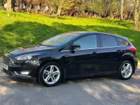 Used Ford Focus Titanium 125 HP (91 kW) 2015 Black Hatchback