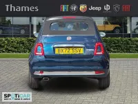 Used Fiat 500C Dolcevita 70 HP (51 kW) 2022 Blue Cabriolet