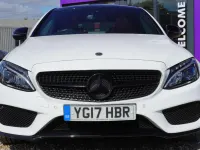 Used Mercedes C200 AMG line 181 HP (133 kW) 2017 White Coupe