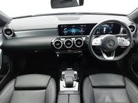 Used Mercedes CLA180 AMG line 136 HP (100 kW) 2019 Blue Sedan